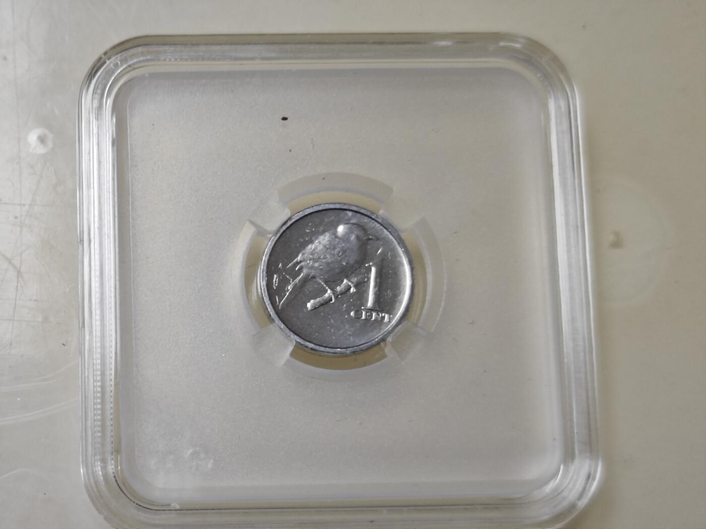 第十九期 英系散币小专场（满五十包邮，可寄存，有佣金） 库克群岛一分小硬币