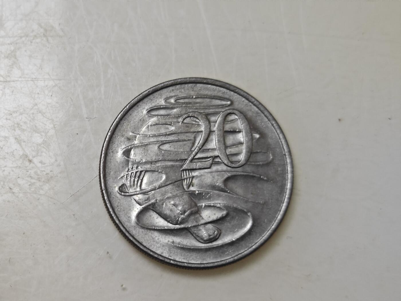 第十九期 英系散币小专场（满五十包邮，可寄存，有佣金） 澳大利亚二十分