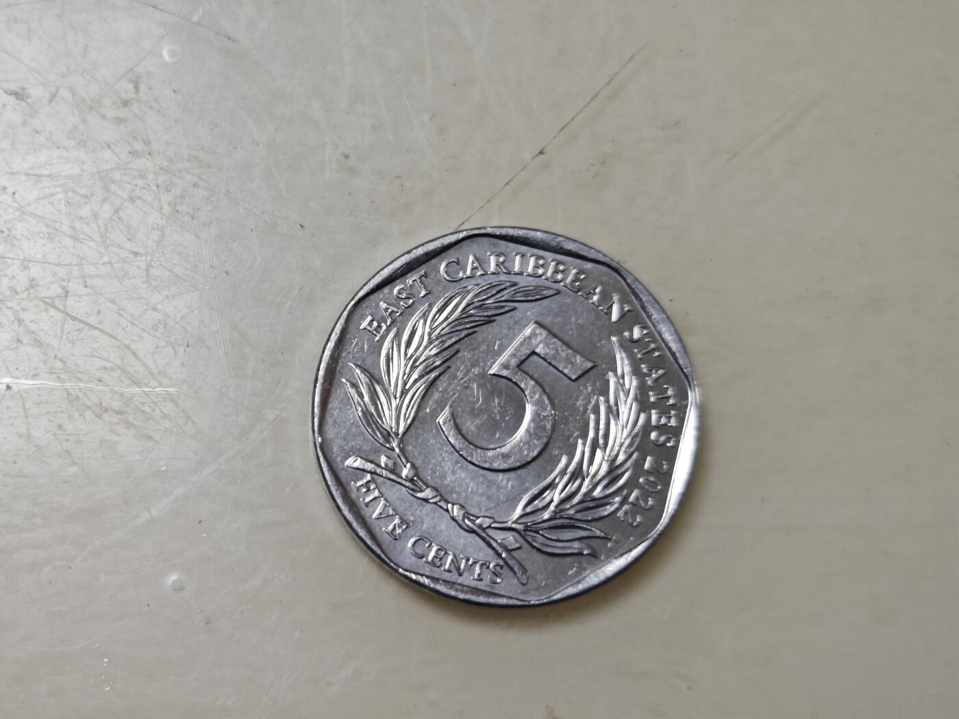 第十九期 英系散币小专场（满五十包邮，可寄存，有佣金） 东加勒比五分