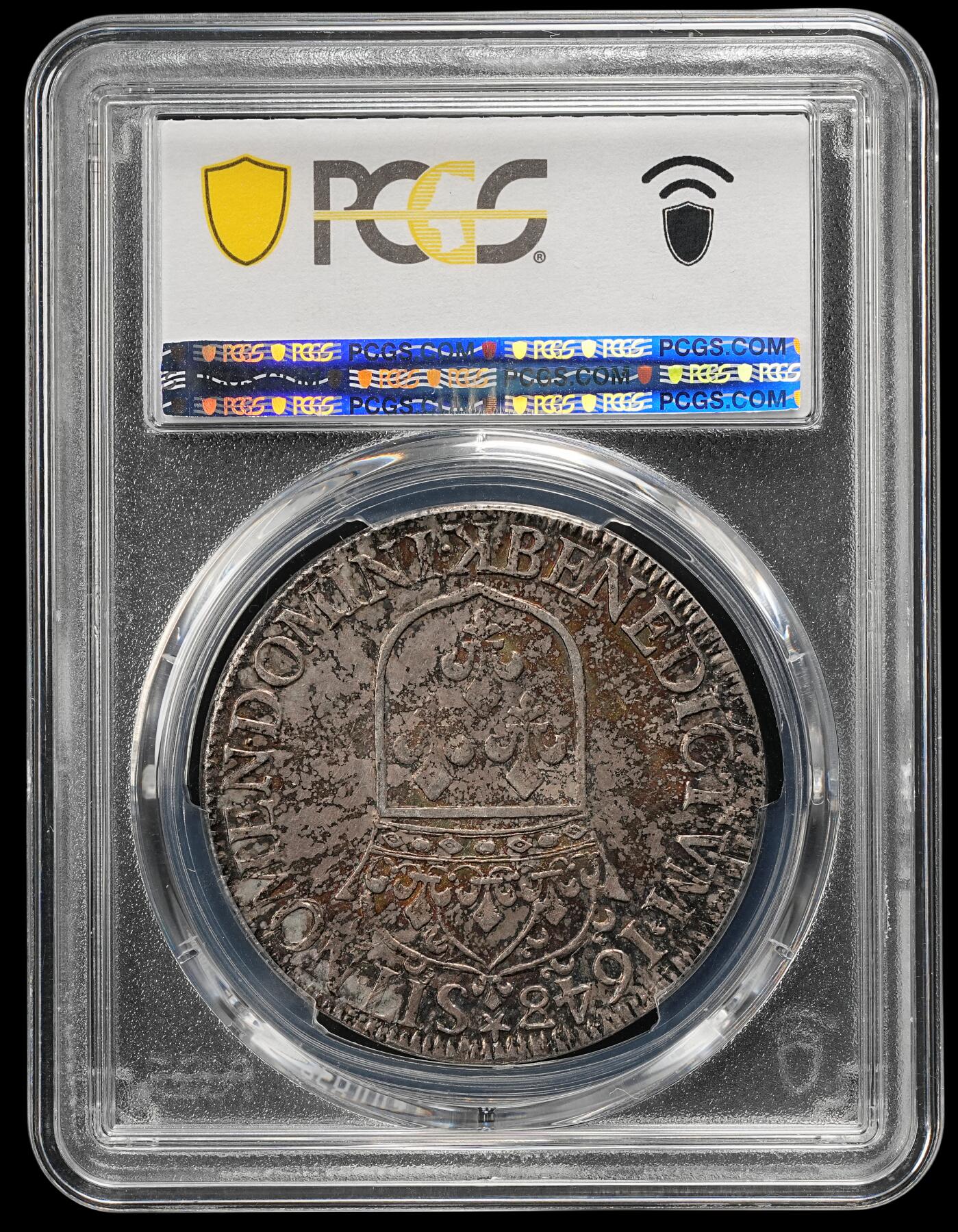 修遠堂世界钱币第五十一期 全场包邮 PCGS AU55 1648年法国1埃居大银币 K厂铭 路易十四少年头像 重酱五彩包浆