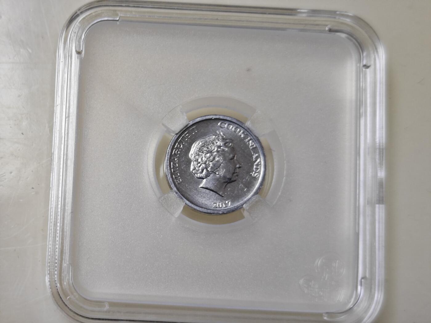 第十九期 英系散币小专场（满五十包邮，可寄存，有佣金） 库克群岛一分小硬币