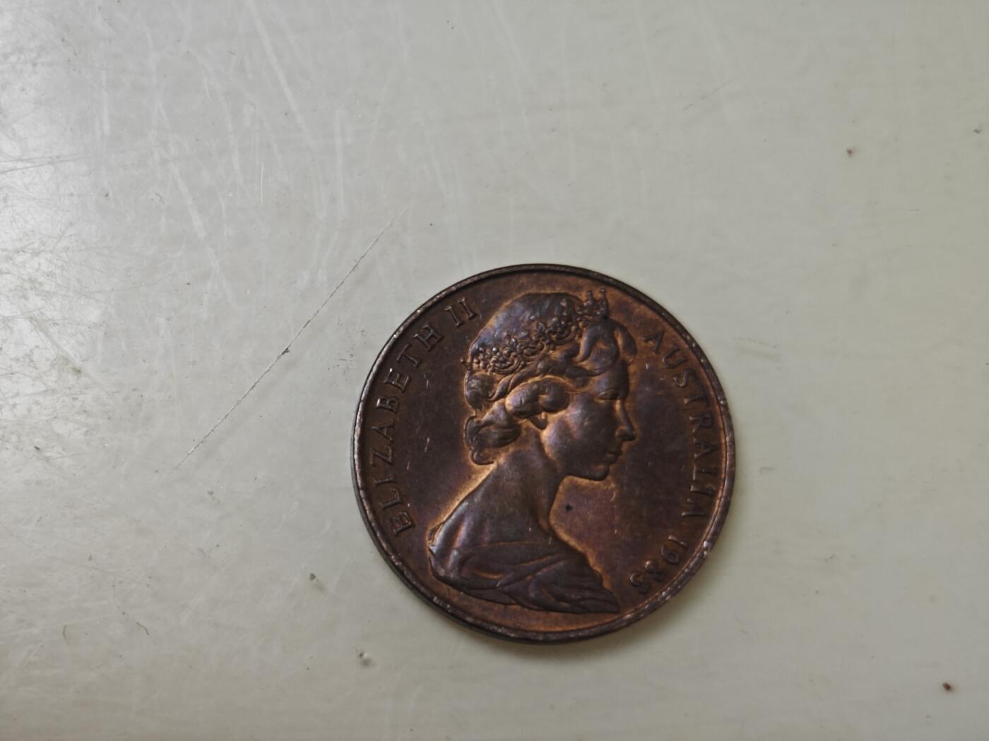 第十九期 英系散币小专场（满五十包邮，可寄存，有佣金） 1983年澳大利亚两分