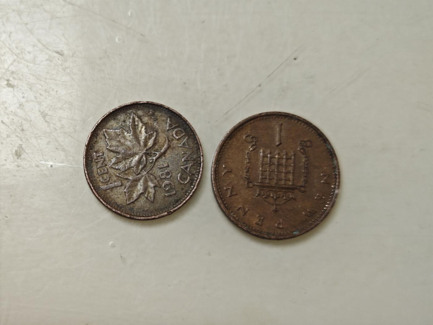 第十九期 英系散币小专场（满五十包邮，可寄存，有佣金） 英系分币两枚