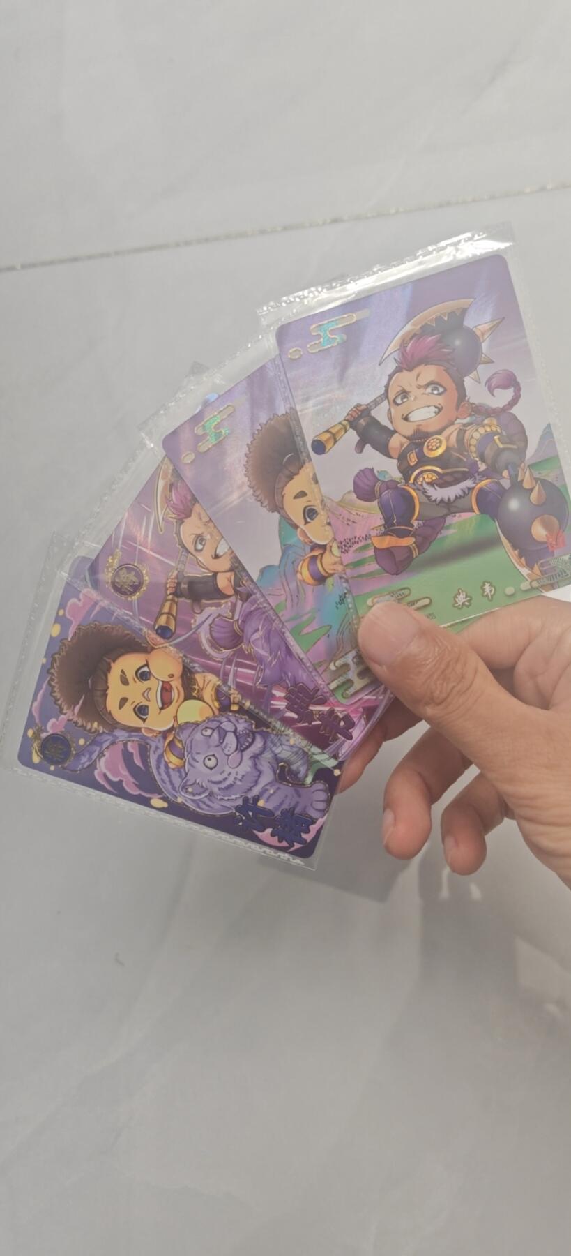 秋原瞳小店5期（雪：致敬，那不曾归去的童年！） 卡游三国萌将卡许褚典韦4想