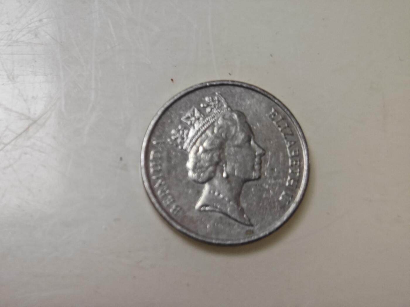 第十九期 英系散币小专场（满五十包邮，可寄存，有佣金） 百慕大五分硬币