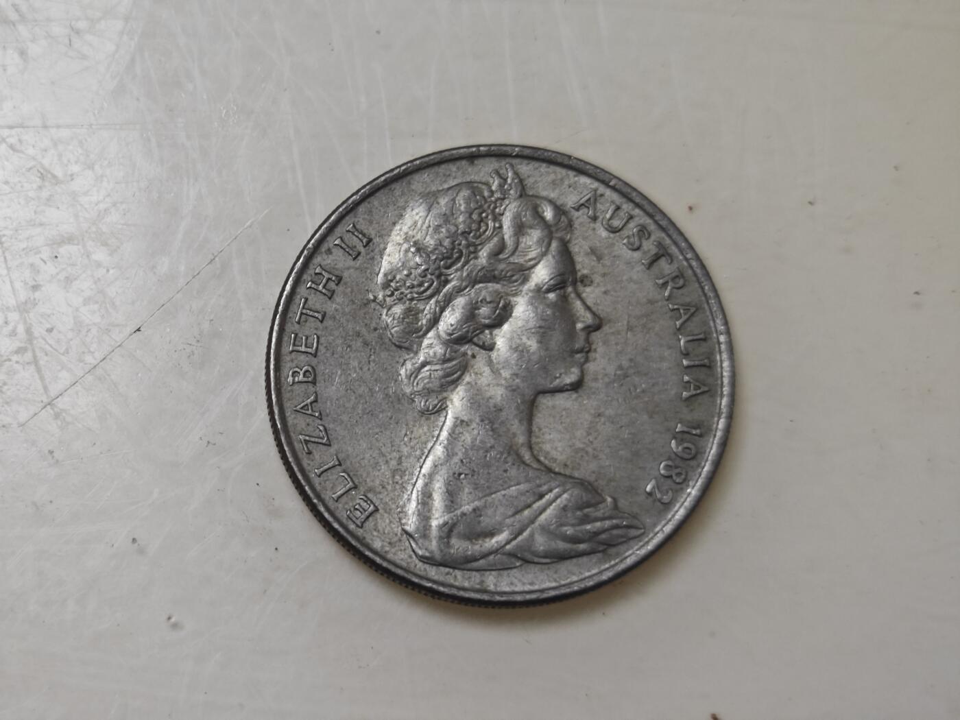 第十九期 英系散币小专场（满五十包邮，可寄存，有佣金） 澳大利亚二十分