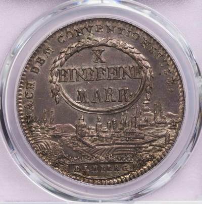PCGS-MS63 1800德国班贝格教区景观泰勒大银币 冠军稀少 - PCGS-MS63 1800德国班贝格教区景观泰勒大银币 冠军稀少