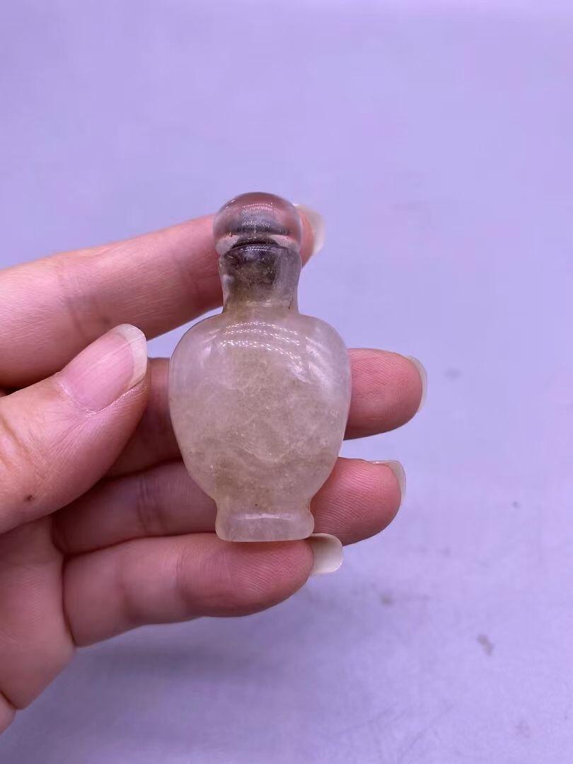 老水晶药瓶，尺寸4.6厘米，品相如图，128包快递