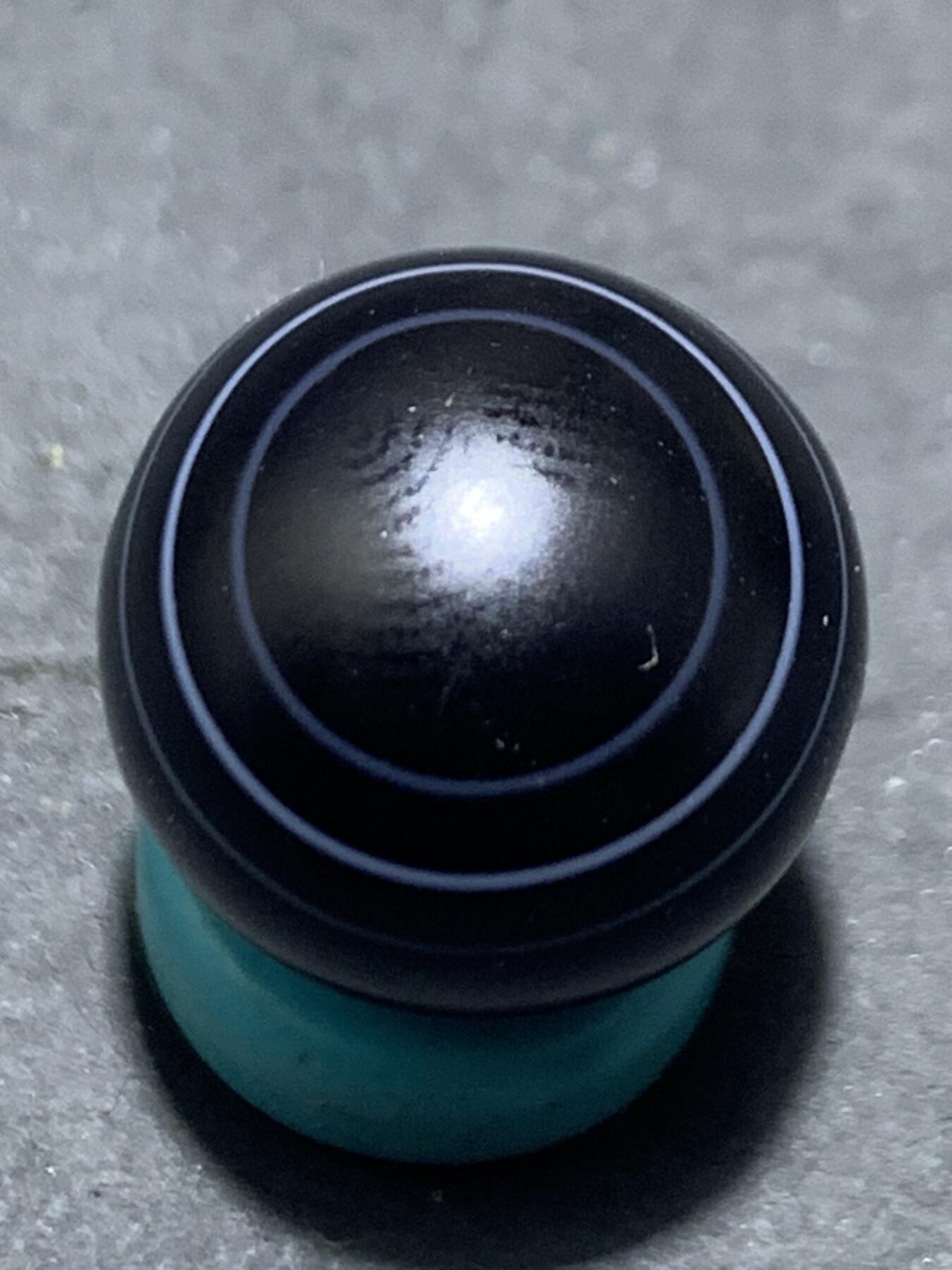 精品亚光药师玛瑙天眼圆珠一颗！