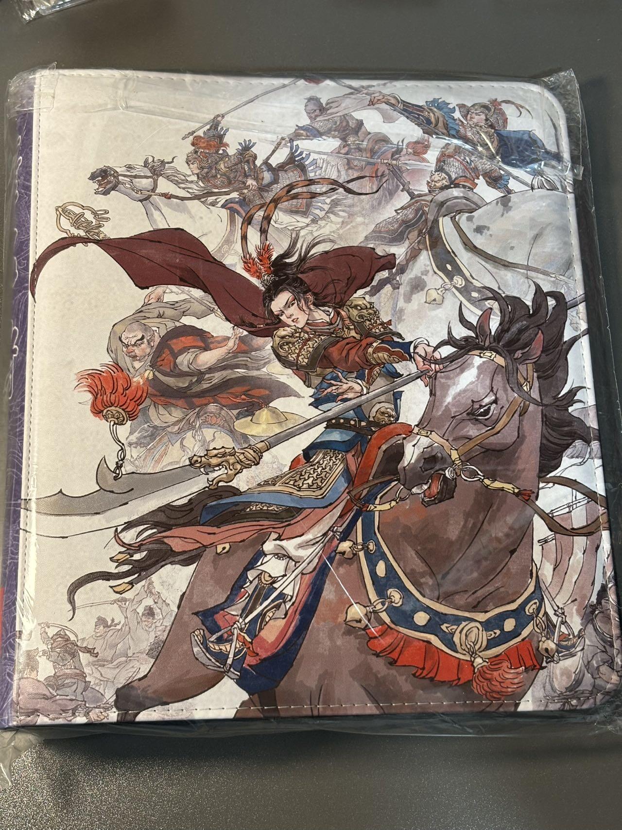 水之都 小王子精品卡牌拍卖第五场  超吉梦 张导 薛家将九宫皮质大卡册 送卡页