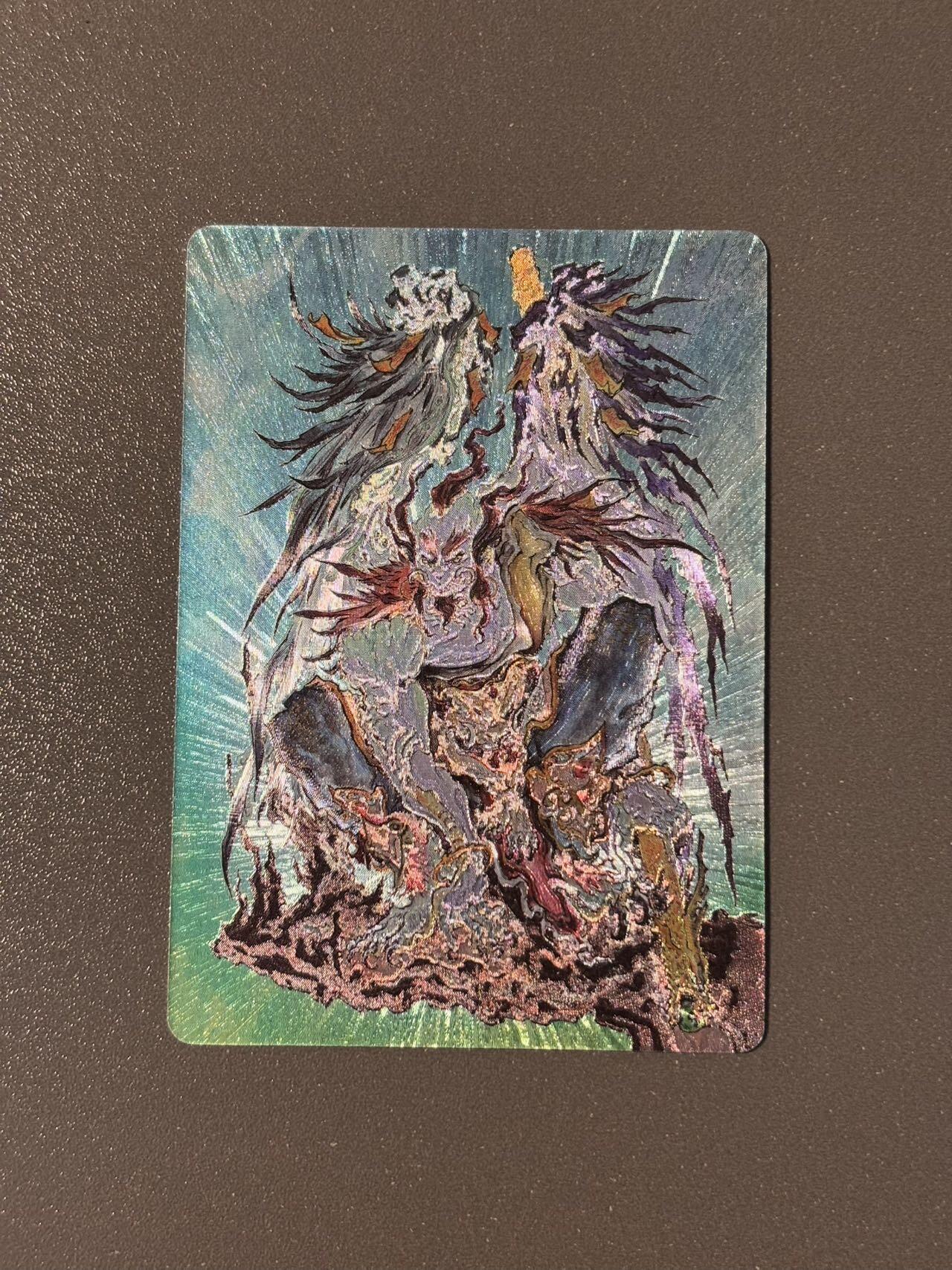 水之都 小王子精品卡牌拍卖第五场  启读 沈鑫封神 雷震子粗闪 卡背普卡