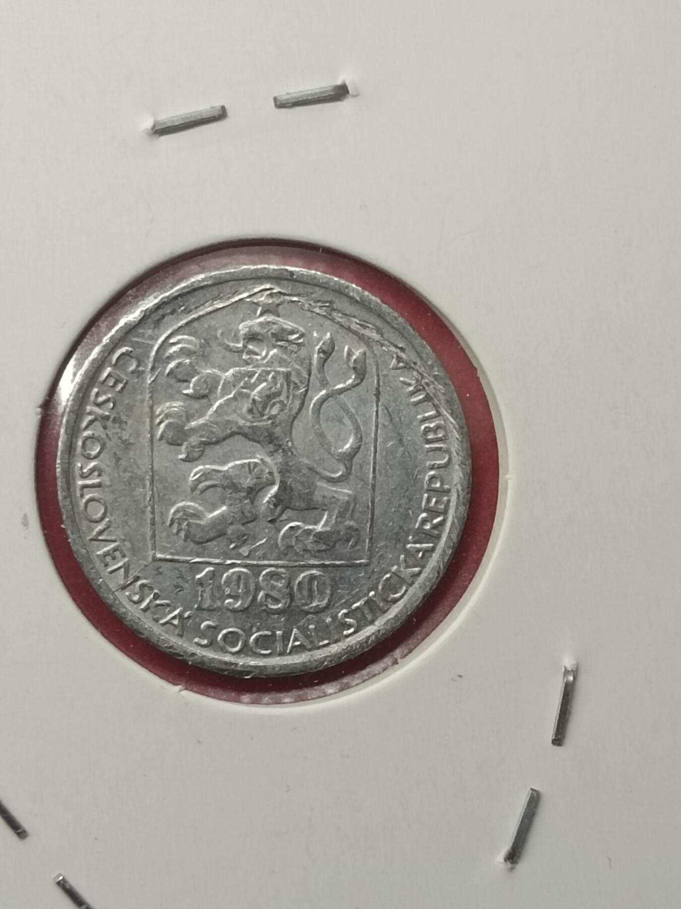 吉祥压岁钱外国硬币第39场 捷克硬币1982