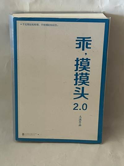 零元拍：野生作家 说书人 大冰亲笔签名著书《乖，摸摸头》 - 零元拍：野生作家 说书人 大冰亲笔签名著书《乖，摸摸头》