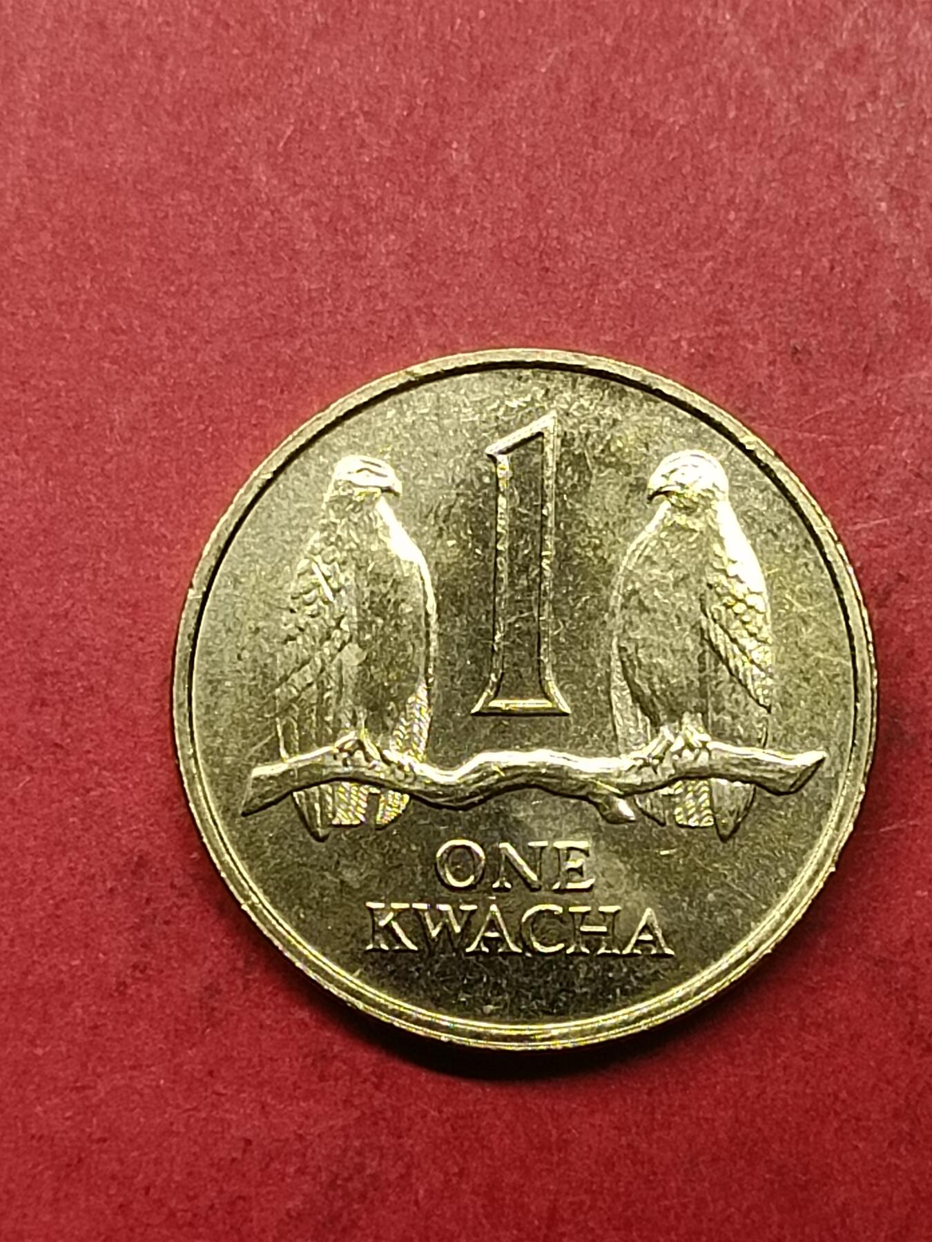 吉祥压岁钱外国硬币第40场 赞比亚硬币1992好品
