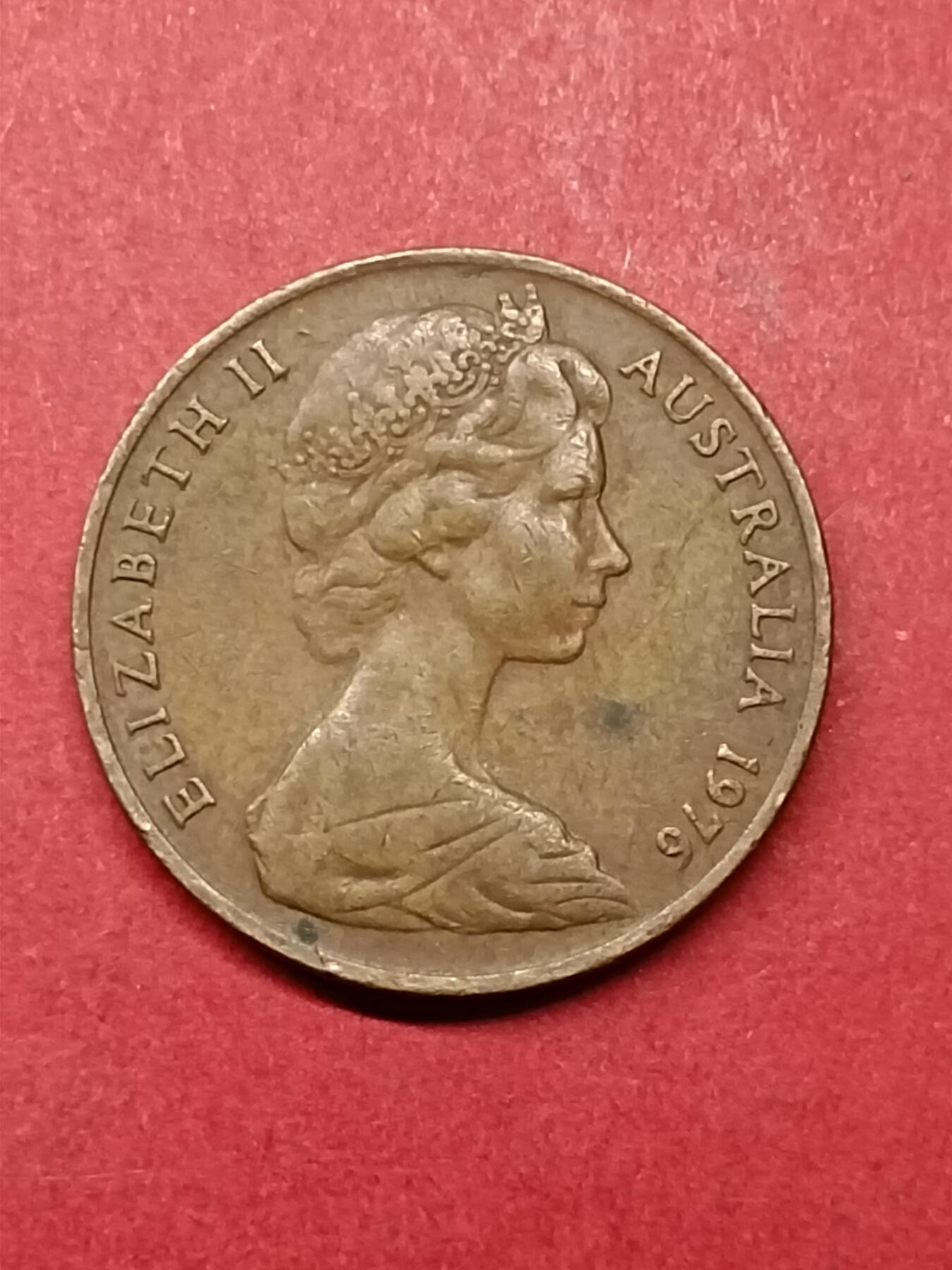 吉祥压岁钱外国硬币第40场 澳大利亚硬币1976