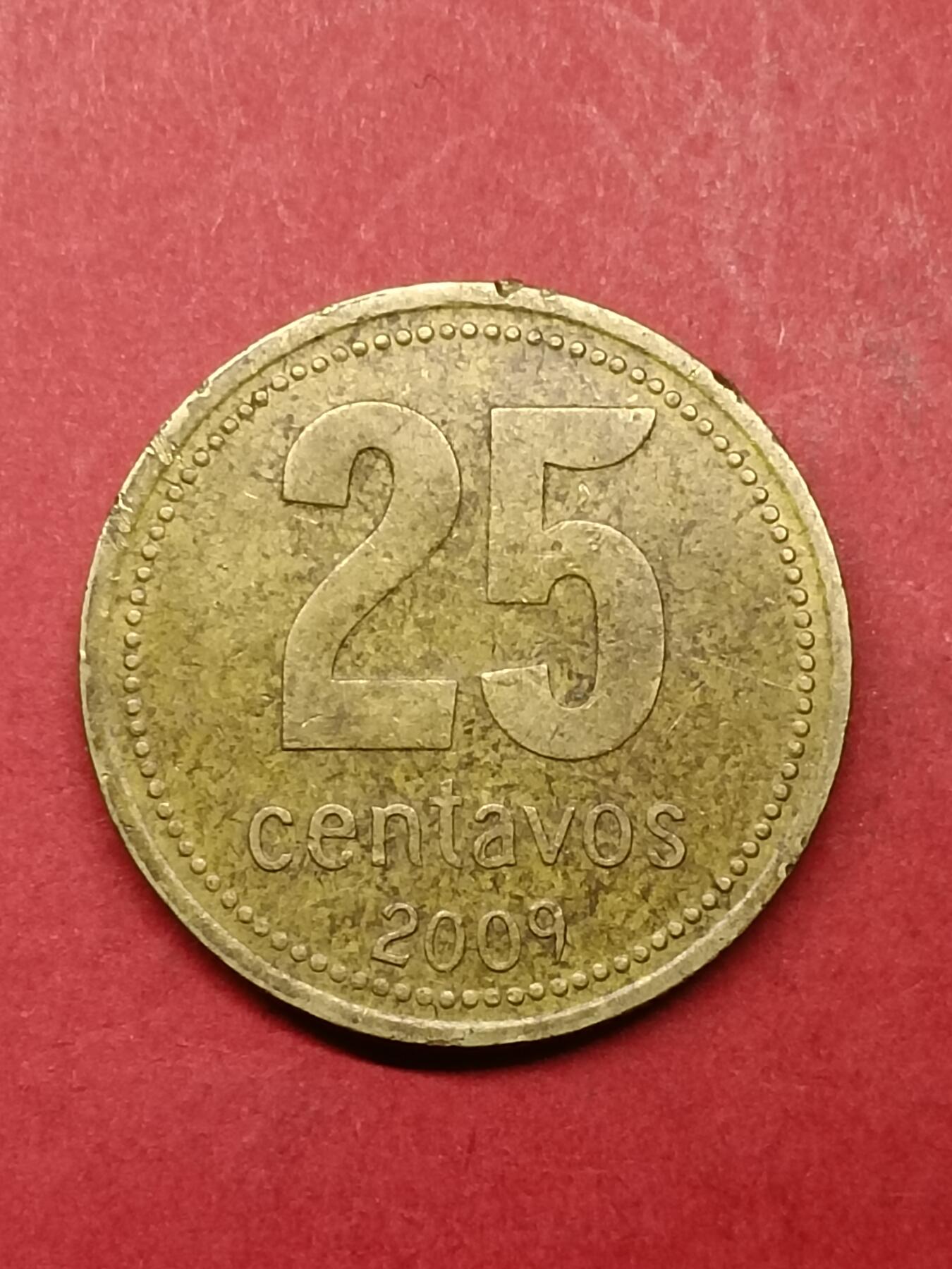 吉祥压岁钱外国硬币第40场 阿根廷硬币2009
