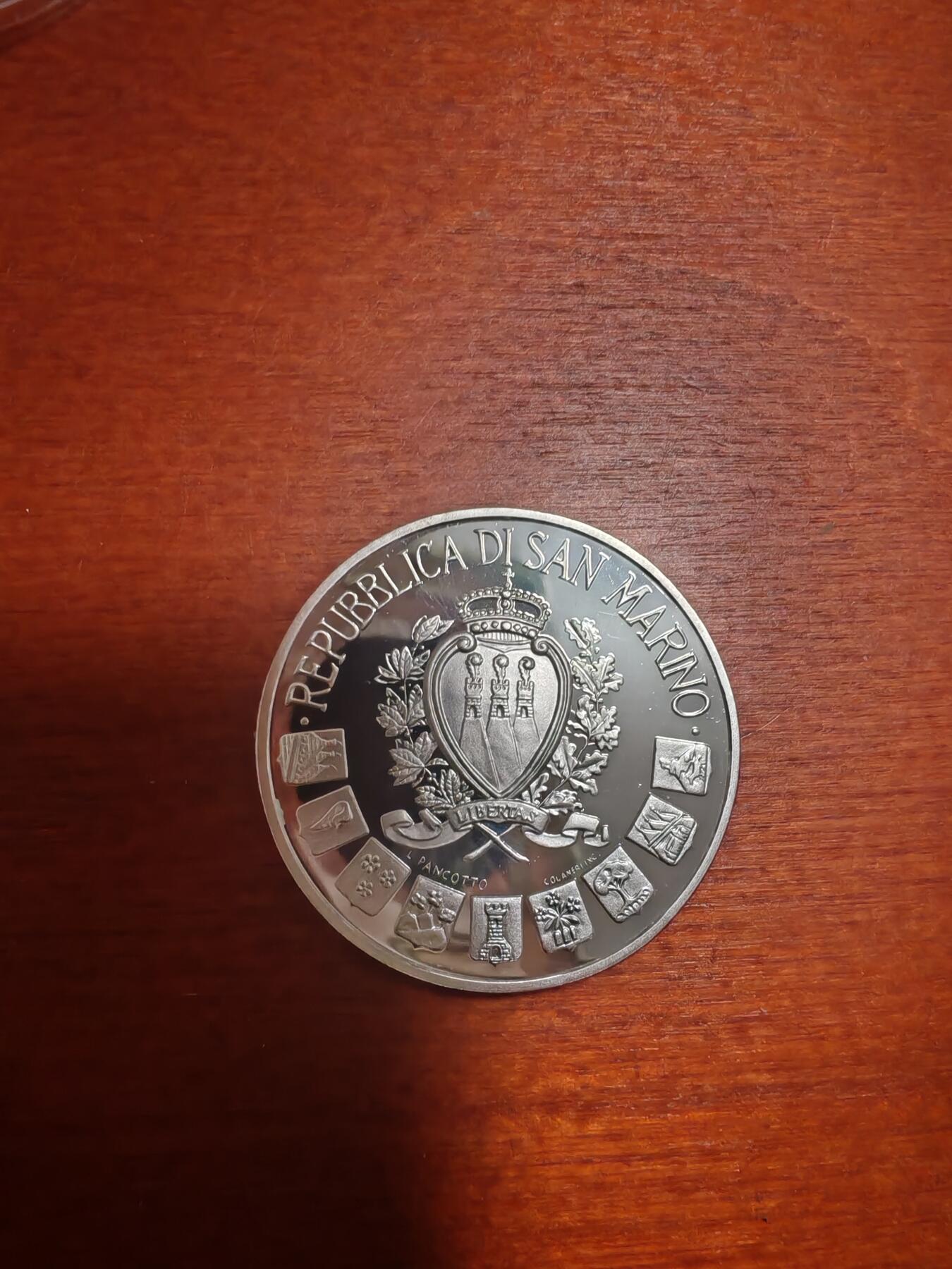 长老汇龙年精选第三十九场拍卖 1997圣马力诺欧元10000里拉精制银币