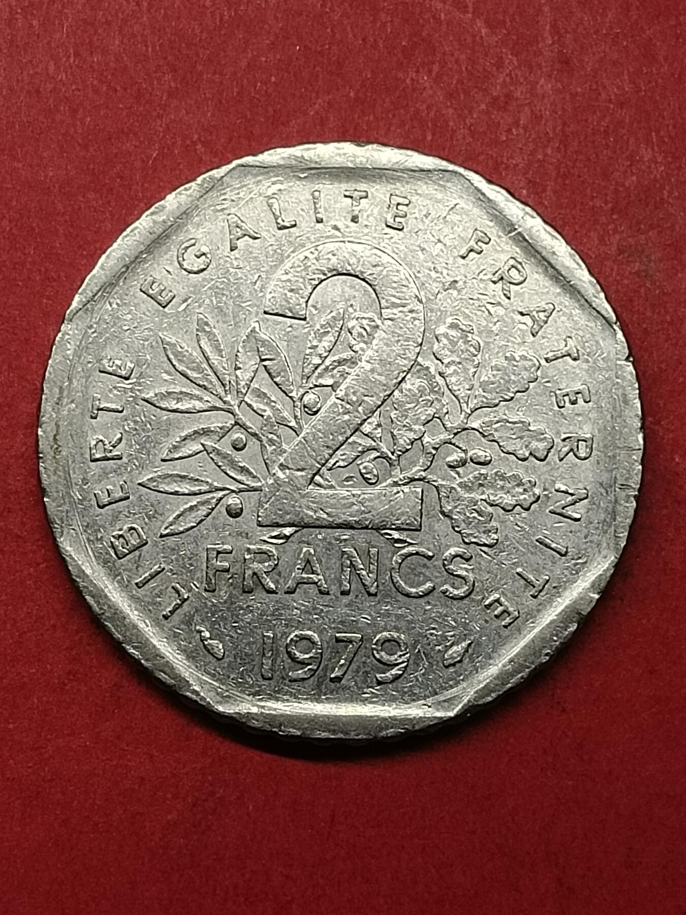 吉祥压岁钱外国硬币第40场 法国硬币1979