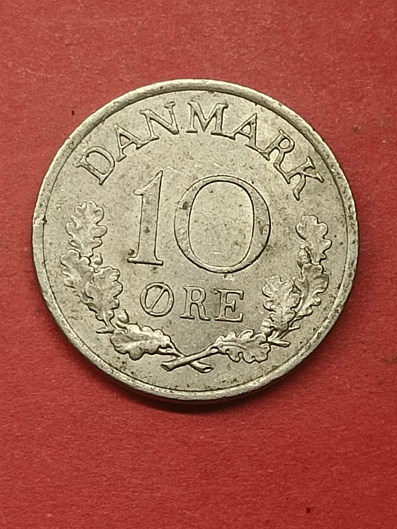 吉祥压岁钱外国硬币第41场 丹麦硬币1960