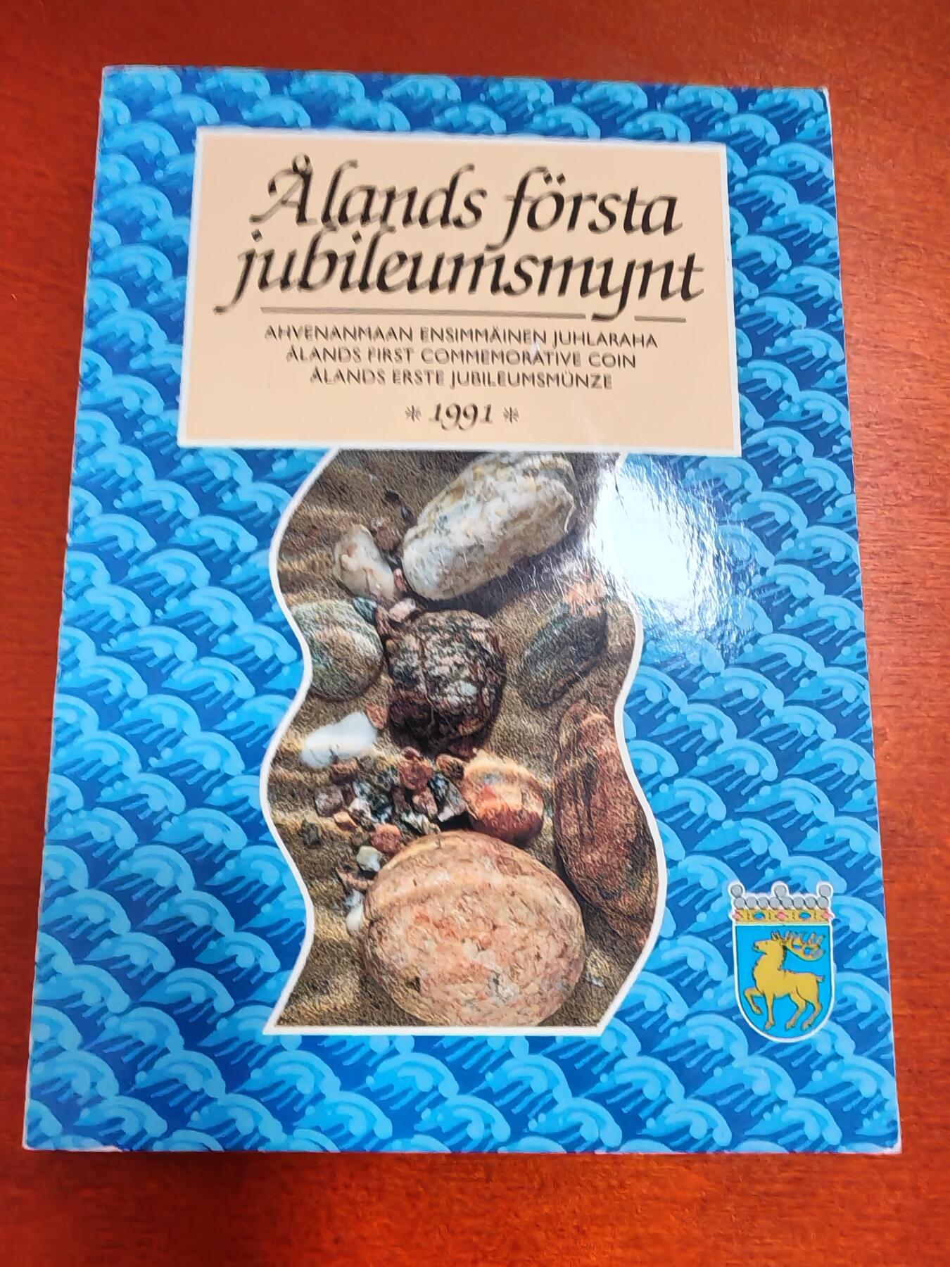 长老汇龙年精选第三十九场拍卖 1991芬兰奥兰德100马克精制银币，卡装