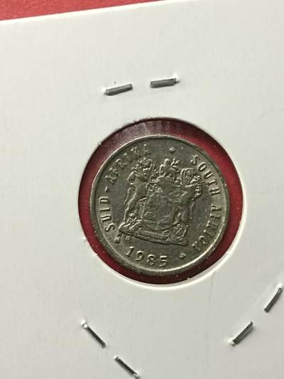 吉祥压岁钱外国硬币第42场 南非硬币1985