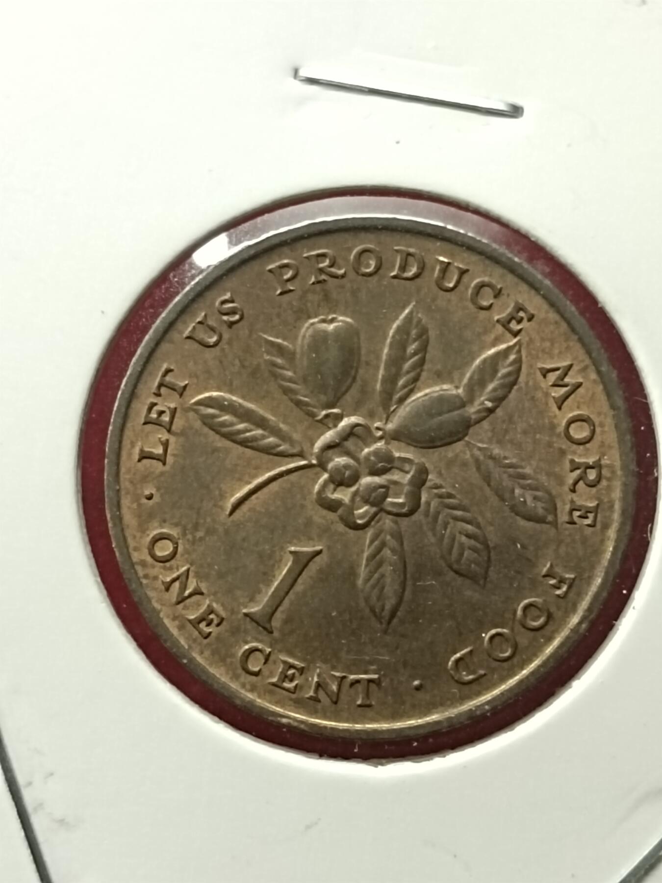 吉祥压岁钱外国硬币第42场 牙买加硬币1973