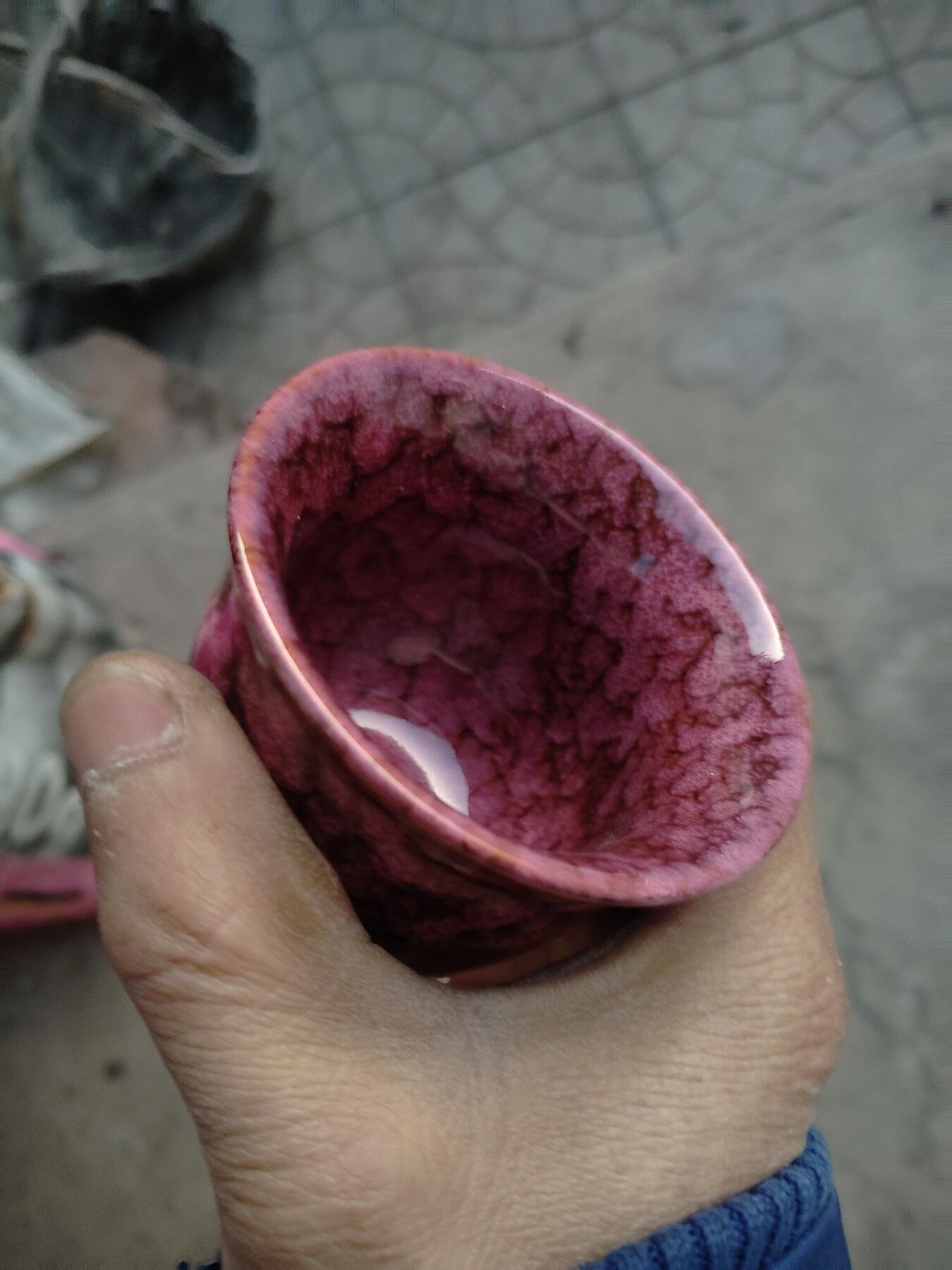瓷器茶具专场 冰梅主人杯