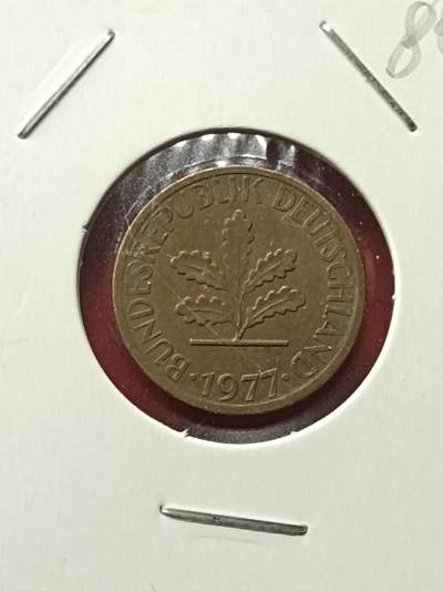 吉祥压岁钱外国硬币第42场 德国硬币1977