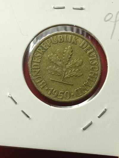吉祥压岁钱外国硬币第42场 德国硬币1950
