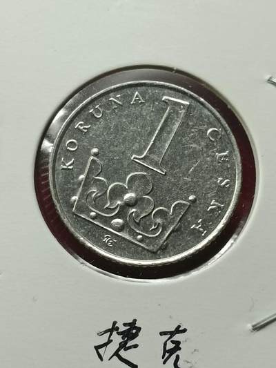 吉祥压岁钱外国硬币第42场 捷克硬币1996