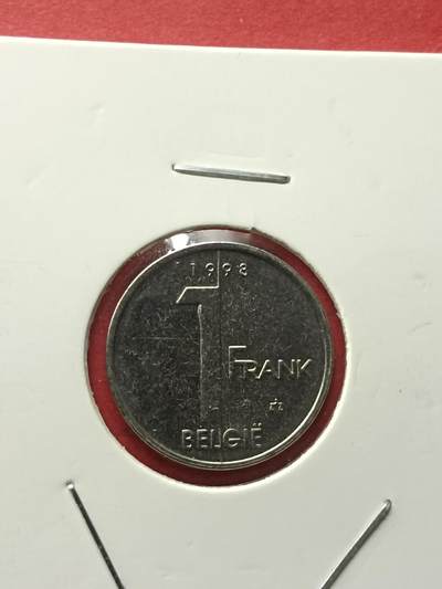 吉祥压岁钱外国硬币第42场 比利时硬币1998