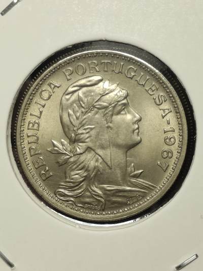 2024年第二十四场外国好品散币(免佣金) - 原光全新葡萄牙🇵🇹1967年50分