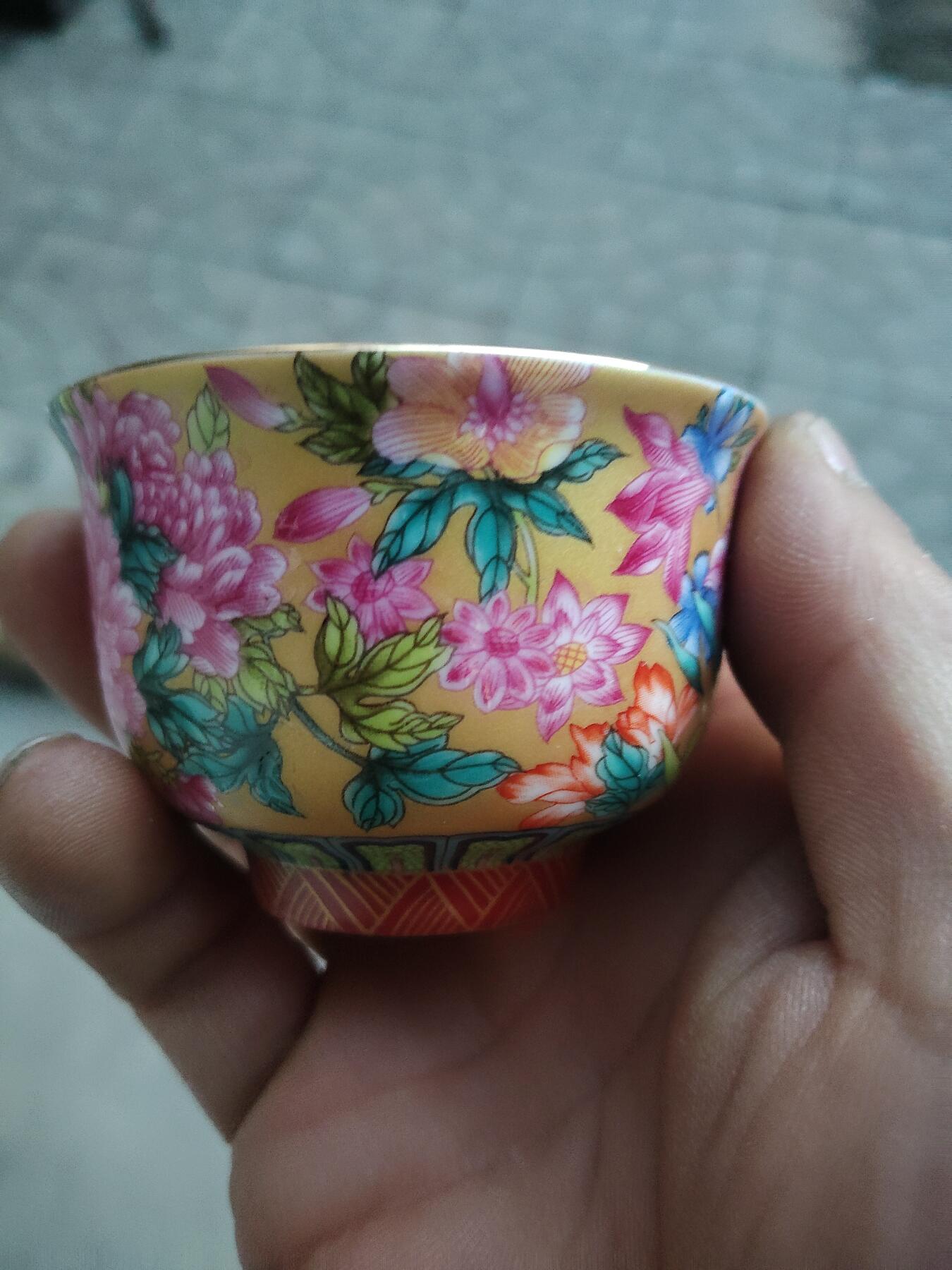 瓷器茶具专场 珐琅彩茶具套装