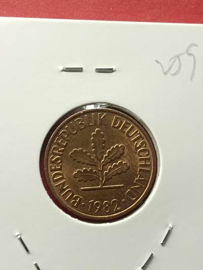 吉祥压岁钱外国硬币第42场 德国硬币1982