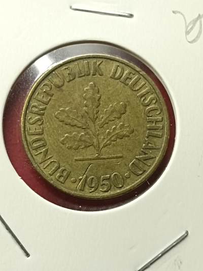 吉祥压岁钱外国硬币第42场 德国硬币1950