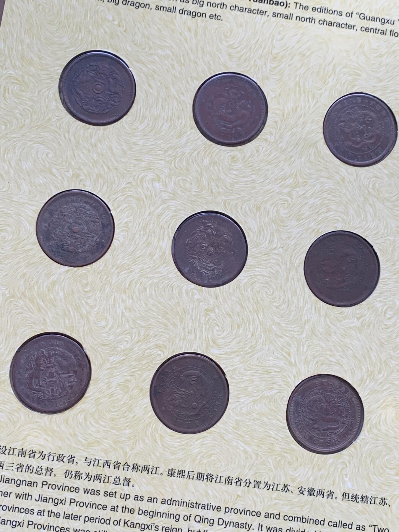 《竞宝斋》第341场 周日，周一，2场连拍 （全场包邮） 中国铜元珍藏册 1900-2000隆重纪念中国铜元铸行100周年