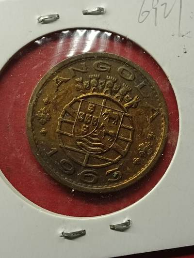 吉祥压岁钱外国硬币第42场 安哥拉硬币1965