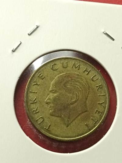 吉祥压岁钱外国硬币第42场 土耳其硬币1989