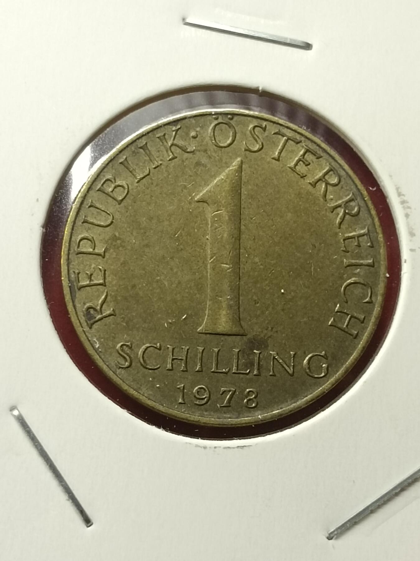 吉祥压岁钱外国硬币第42场 奥地利硬币1978