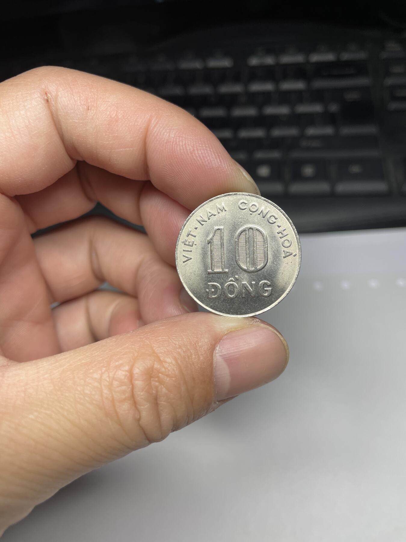 每日一拍，2024年集古藏今外币拍卖第十九期-第8场—（总第188拍），可以寄存60天，满160元包邮。 1968年南越10盾