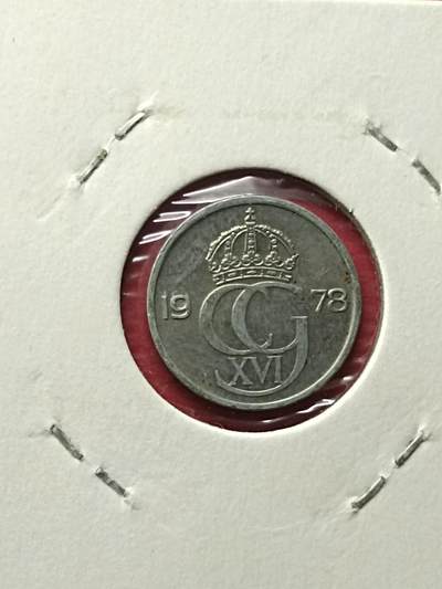 吉祥压岁钱外国硬币第42场 瑞典硬币1978