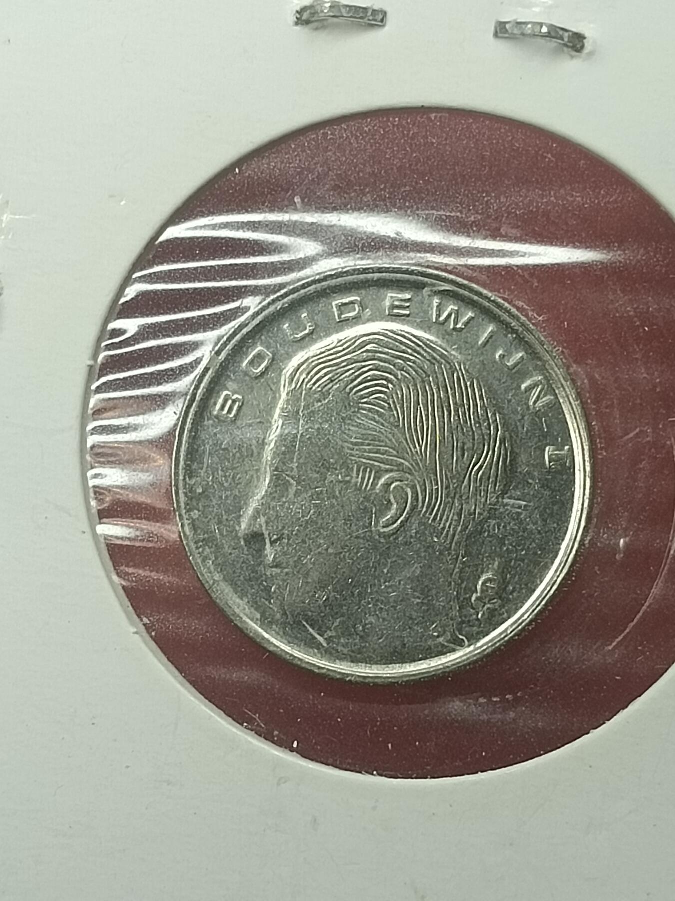 吉祥压岁钱外国硬币第44场 比利时硬币1990