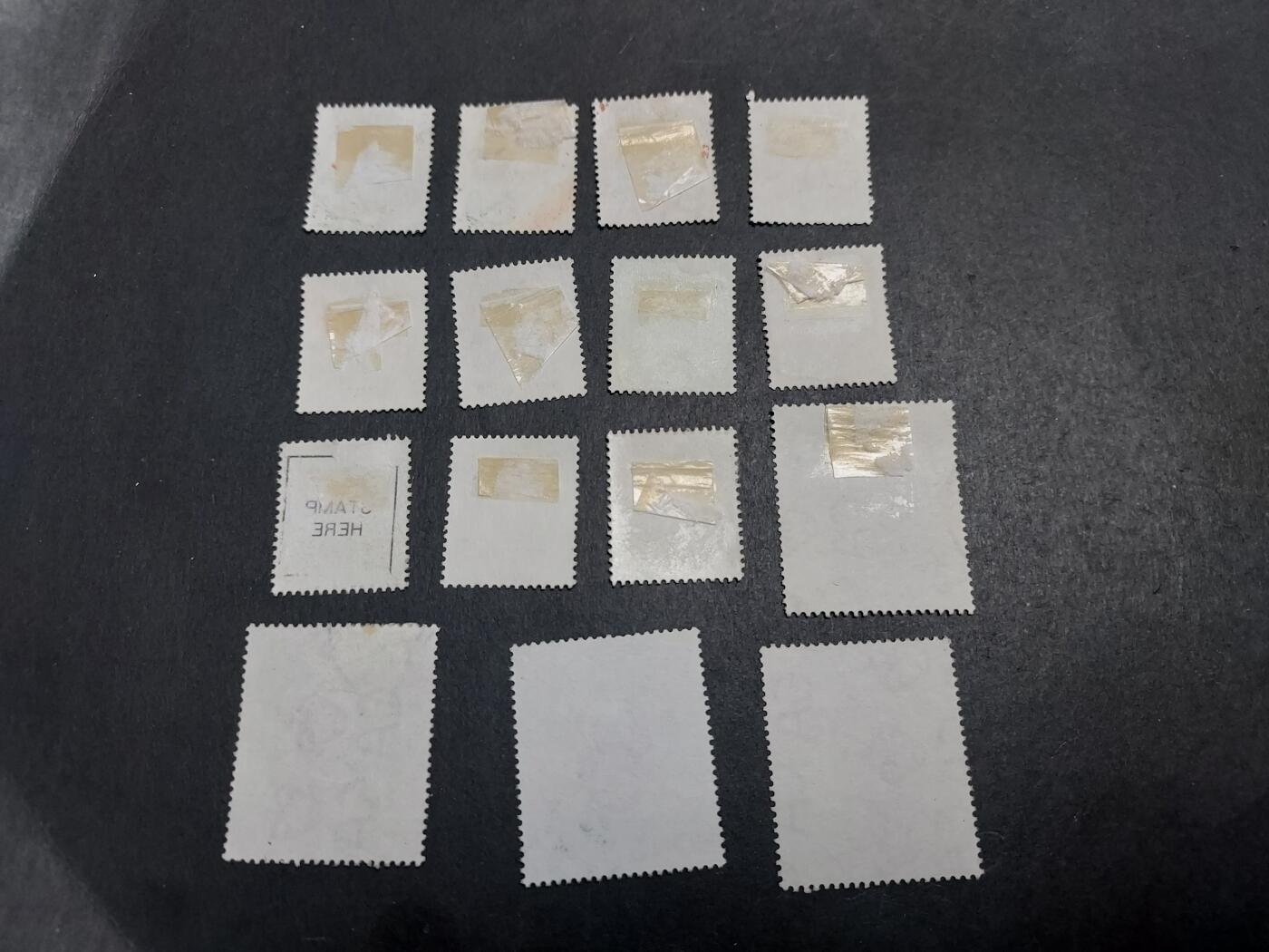 理想集藏/博彦收藏2月27日邮票专场 香港狮龙普票旧票一组 个别瑕疵，大部分上品