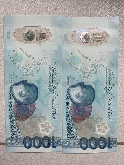 新版本菲律宾聚合物钞  新版本菲律宾聚合物钞 