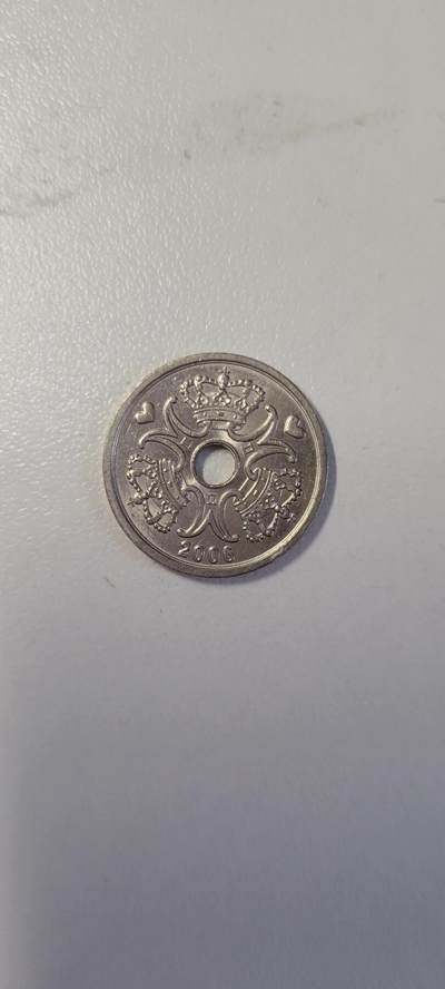 2024第二十五期 丹麦2006年1克朗 皇冠 