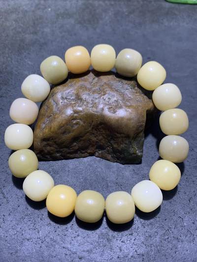 精美多宝菩提根手串绕指揉糖果色老型桶珠文玩念珠手链混色珠单圈手链一条 - 精美多宝菩提根手串绕指揉糖果色老型桶珠文玩念珠手链混色珠单圈手链一条