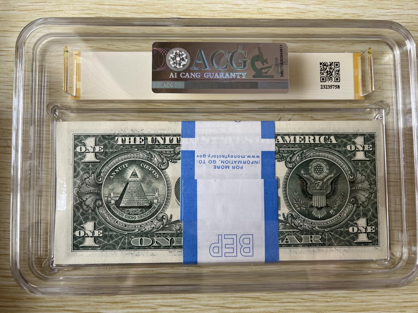 美国1美金100连号- 花都钱币小店- 花都钱币小店- 麦稀奇