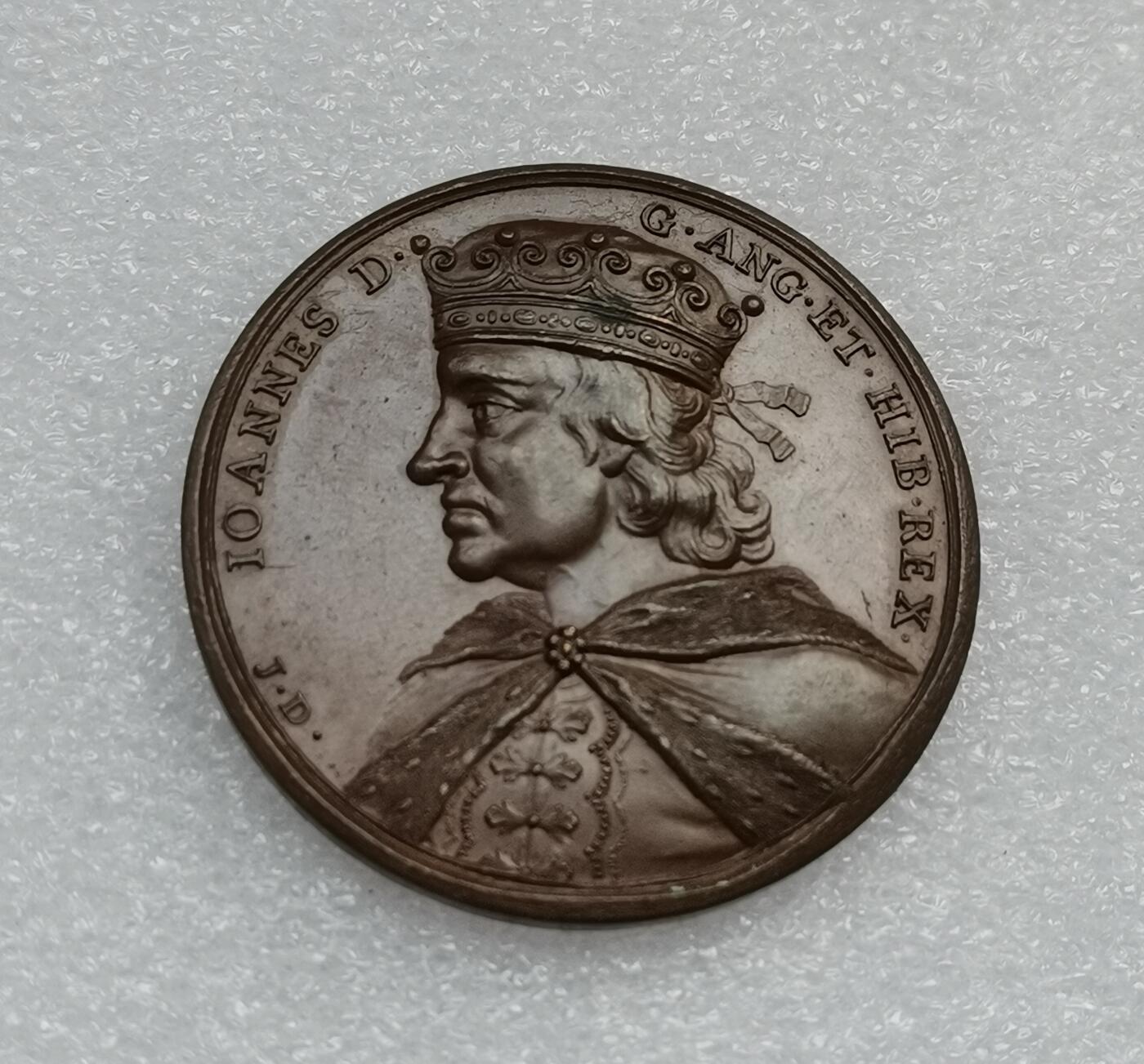 瓶子🏺第173期拍卖会  英国1830年英王系列纪念铜章