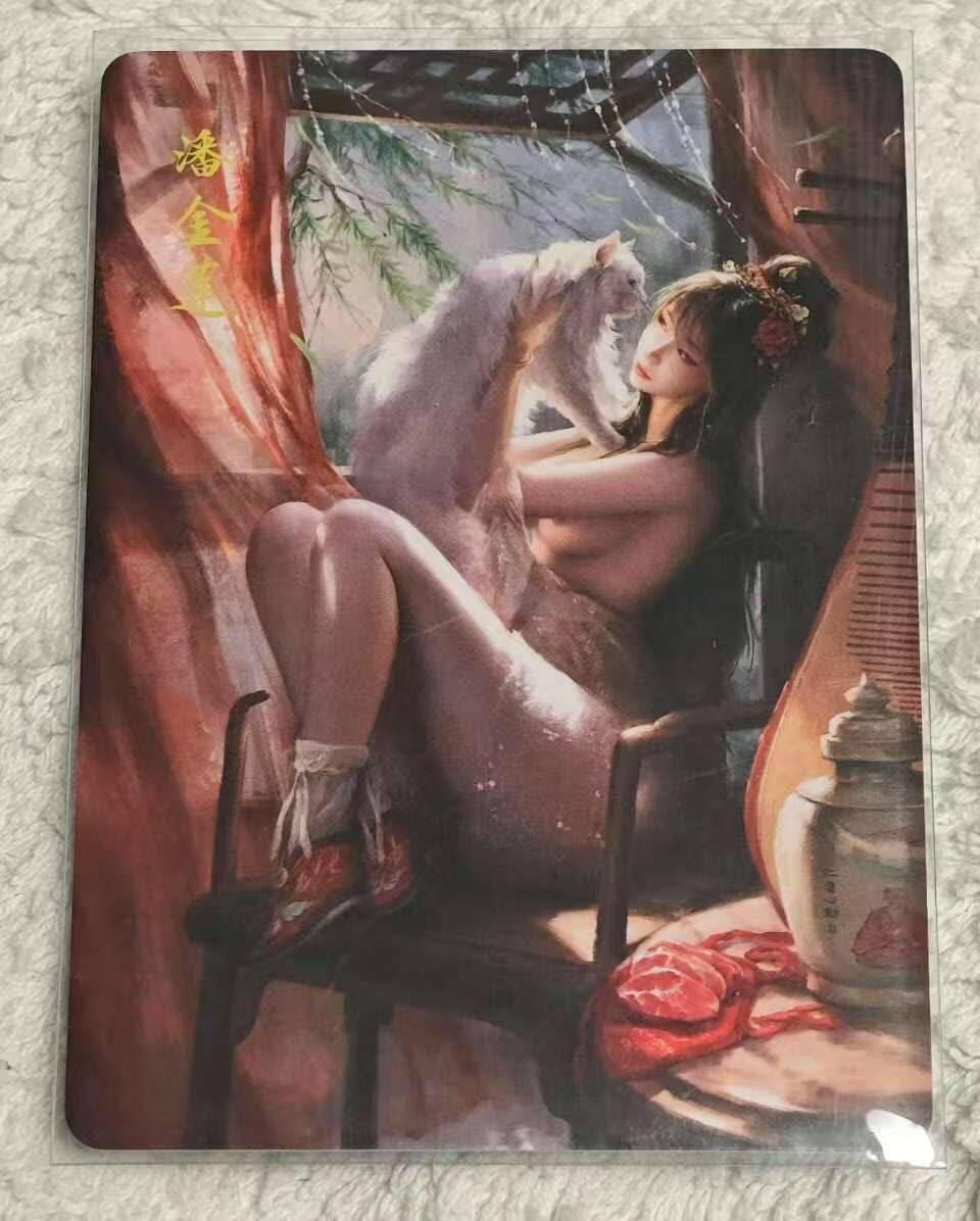龙虎卡牌19场（龙腾虎踞万里行） 普卡 百里-潘金莲艺术版