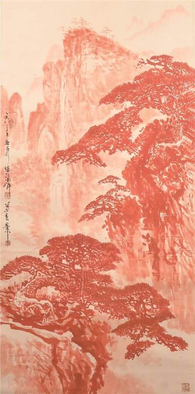 承乾2024年秋季文物艺术品拍卖会 - 关山月 珠江南岸 纸本立轴 141*69